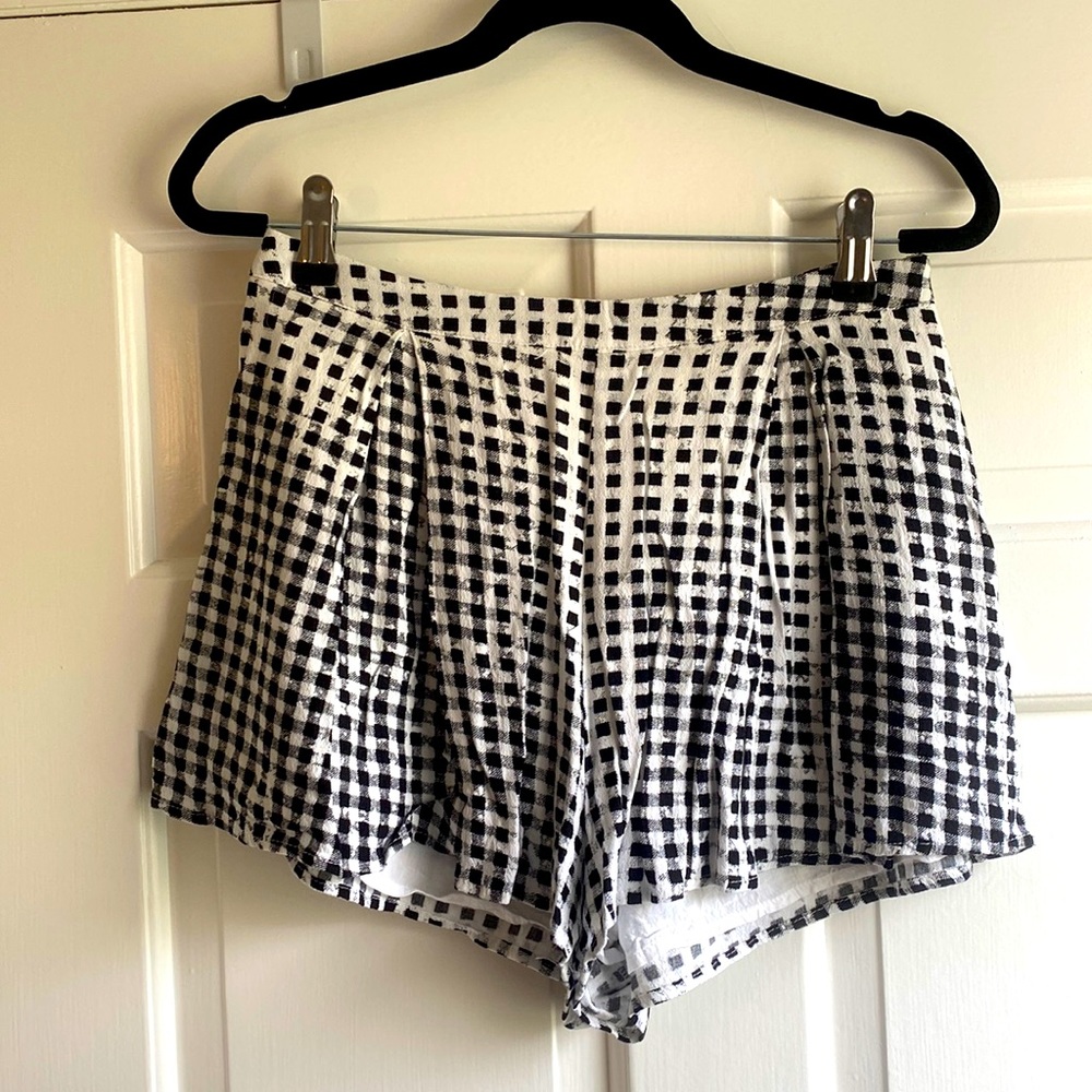 Minkpink checkered shorts